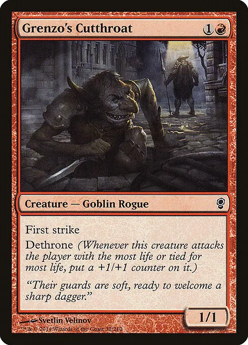 Grenzo's Cutthroat 032/210