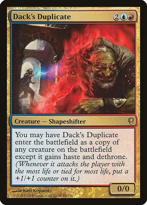 Dack's Duplicate 043/210