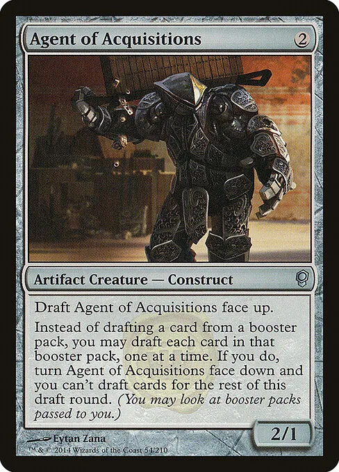 Agent of Acquisitions 054/210