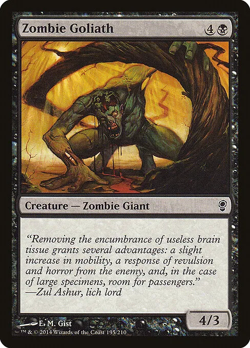 Zombie Goliath 135/210