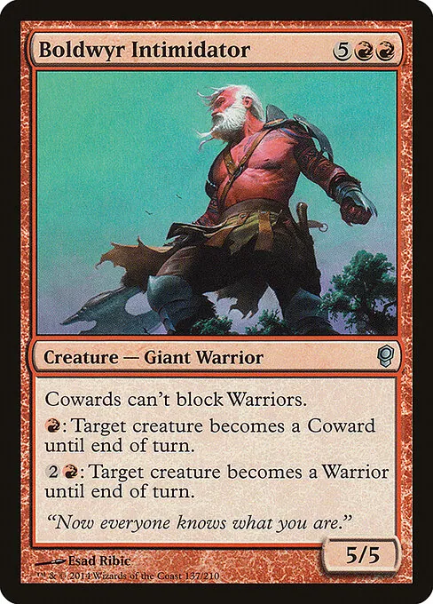 Boldwyr Intimidator 137/210