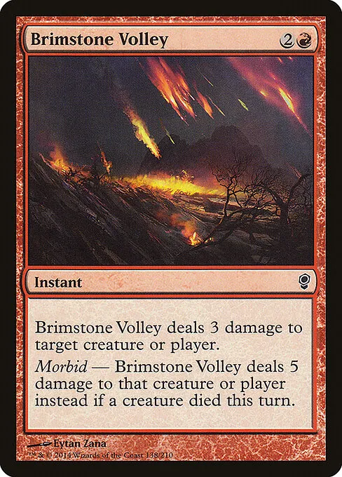 Brimstone Volley 138/210