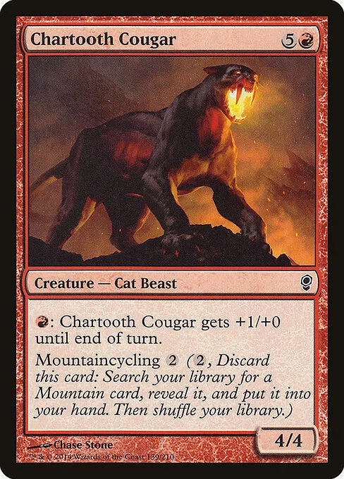 Chartooth Cougar 139/210