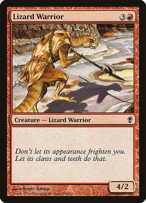 Lizard Warrior 146/210
