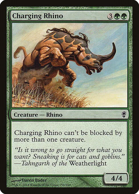 Charging Rhino 159/210