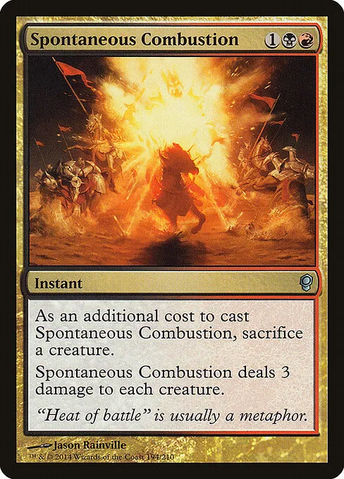 Spontaneous Combustion 194/210