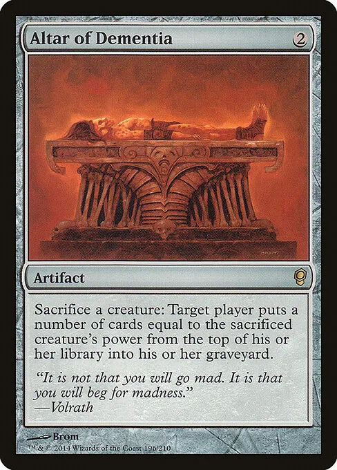 Altar of Dementia 196/210