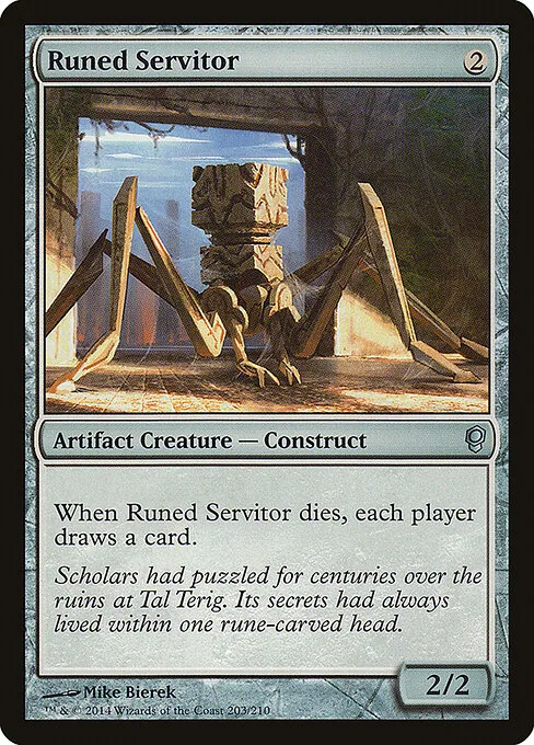 Runed Servitor 203/210