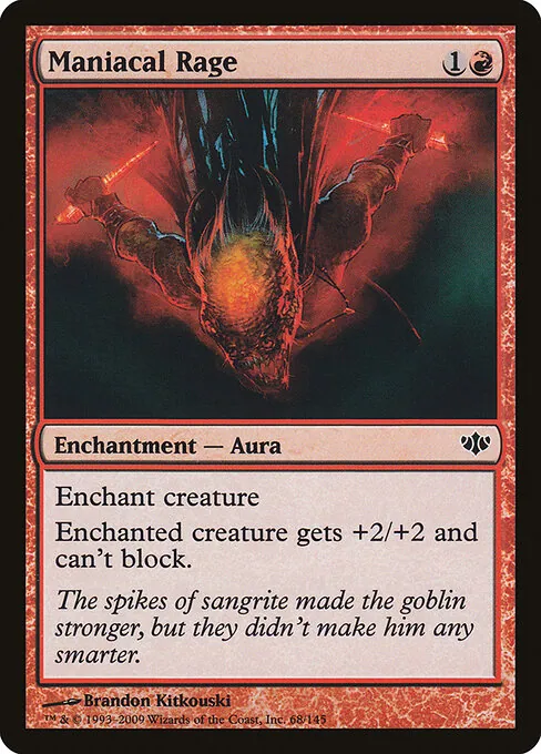 Maniacal Rage 068/145