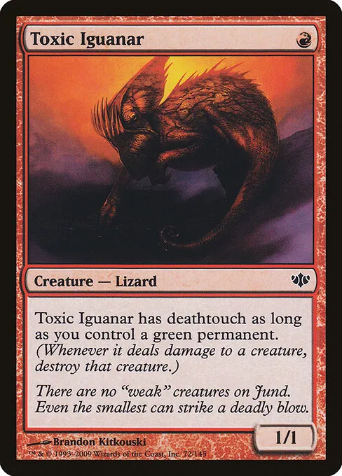 Toxic Iguanar 072/145