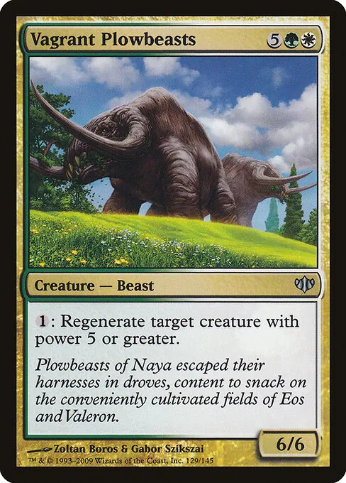Vagrant Plowbeasts 129/145