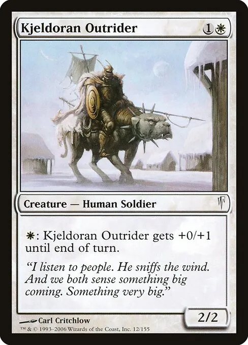 Kjeldoran Outrider 012/155