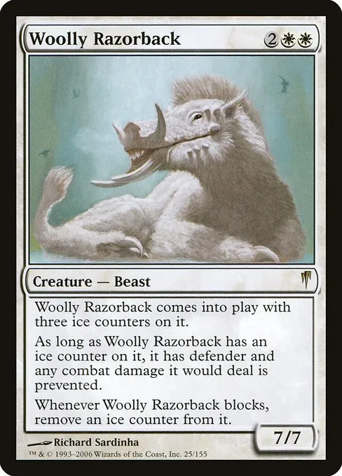 Woolly Razorback 025/155