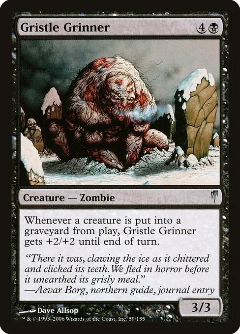 Gristle Grinner 059/155