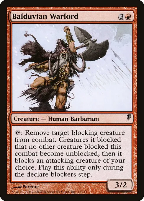 Balduvian Warlord 077/155
