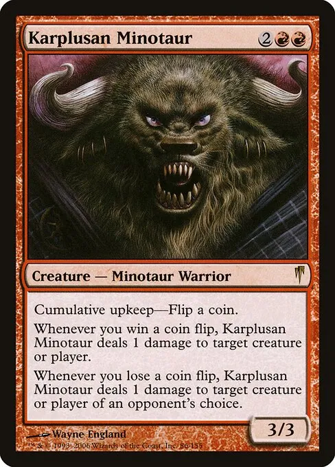 Karplusan Minotaur 086/155