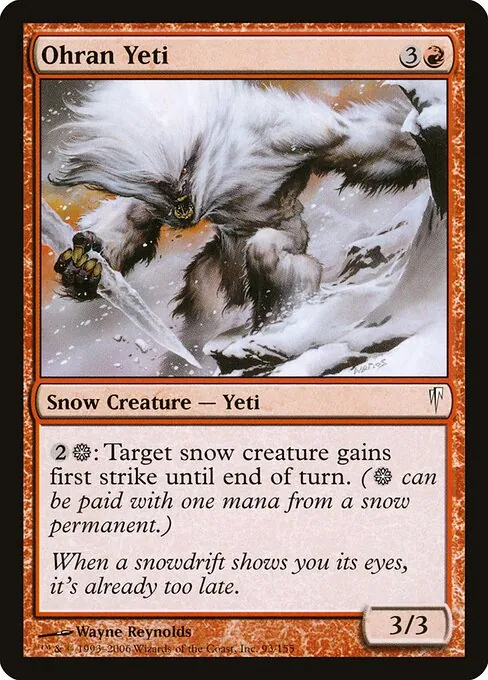 Ohran Yeti 093/155
