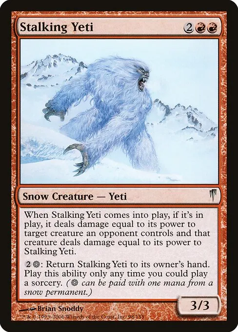Stalking Yeti 098/155