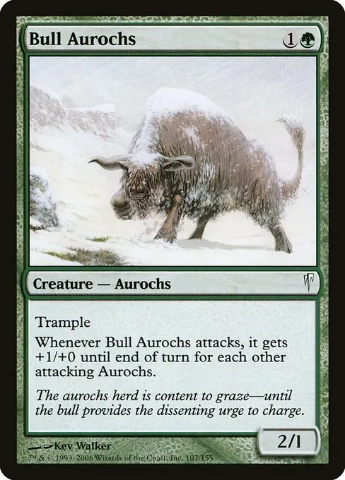 Bull Aurochs 107/155