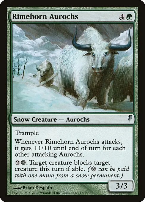 Rimehorn Aurochs 118/155