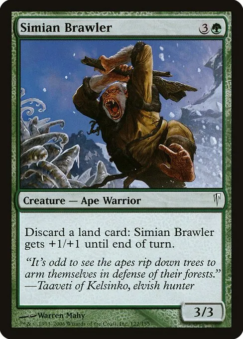 Simian Brawler 122/155
