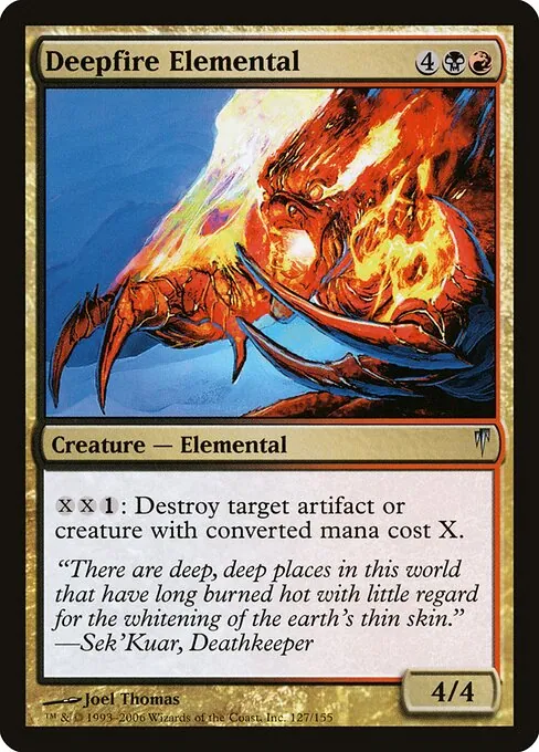 Deepfire Elemental 127/155