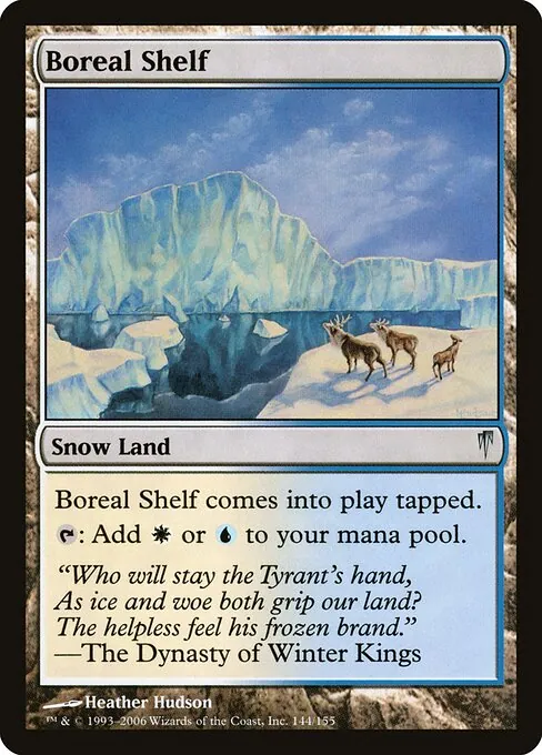 Boreal Shelf 144/155