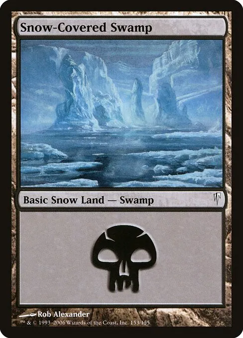 Snow-Covered Swamp 153/155