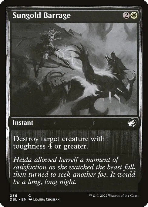 Sungold Barrage 036/535