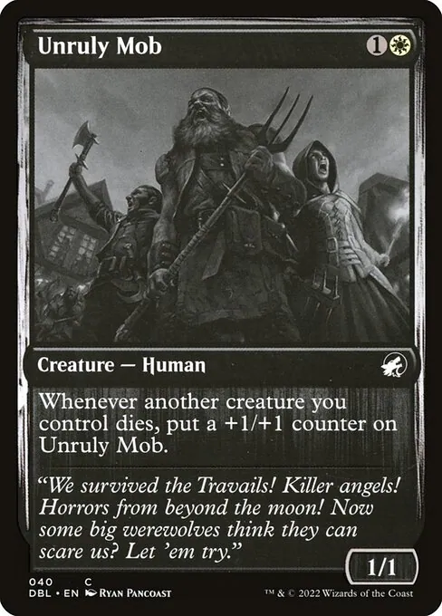 Unruly Mob 040/535