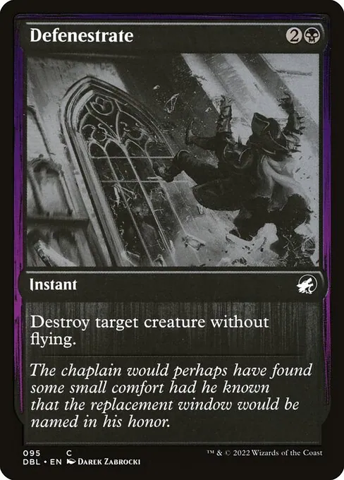 Defenestrate 095/535