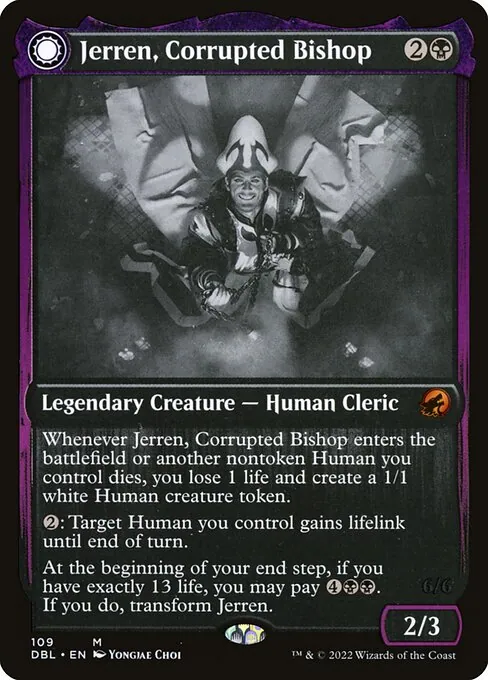 Jerren, Corrupted Bishop // Ormendahl, the Corrupter 109/535