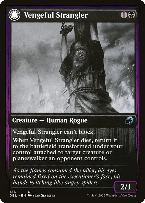Vengeful Strangler // Strangling Grasp 126/535