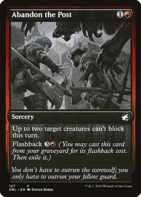 Abandon the Post 127/535