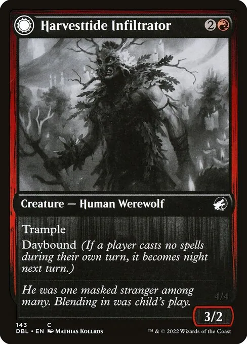 Harvesttide Infiltrator // Harvesttide Assailant 143/535