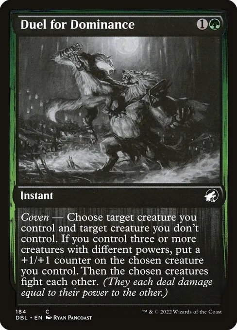 Duel for Dominance 184/535