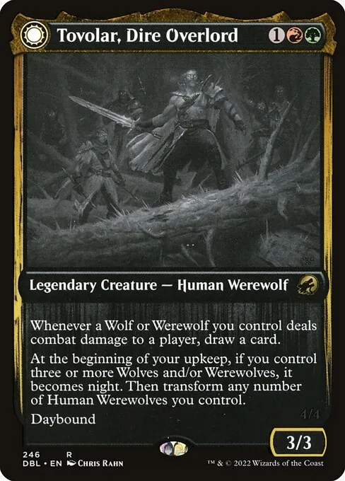 Tovolar, Dire Overlord // Tovolar, the Midnight Scourge 246/535