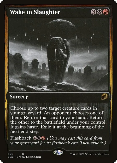 Wake to Slaughter 250/535