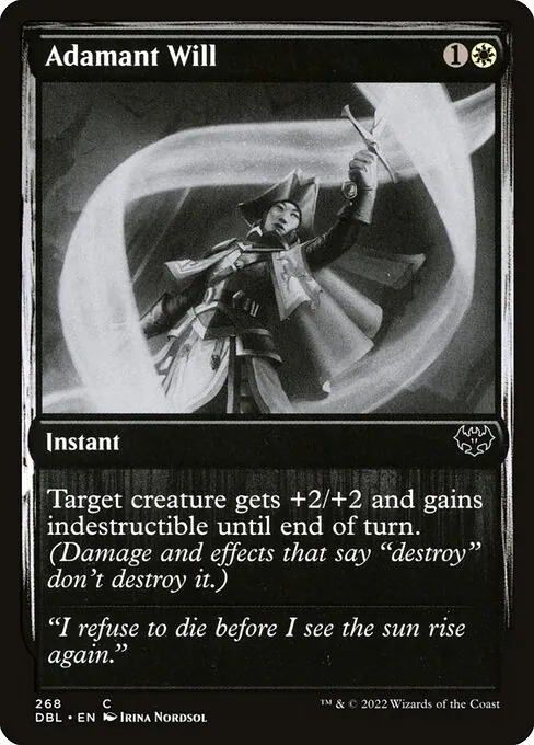 Adamant Will 268/535