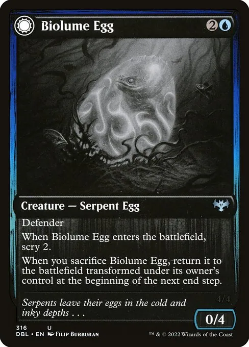 Biolume Egg // Biolume Serpent 316/535