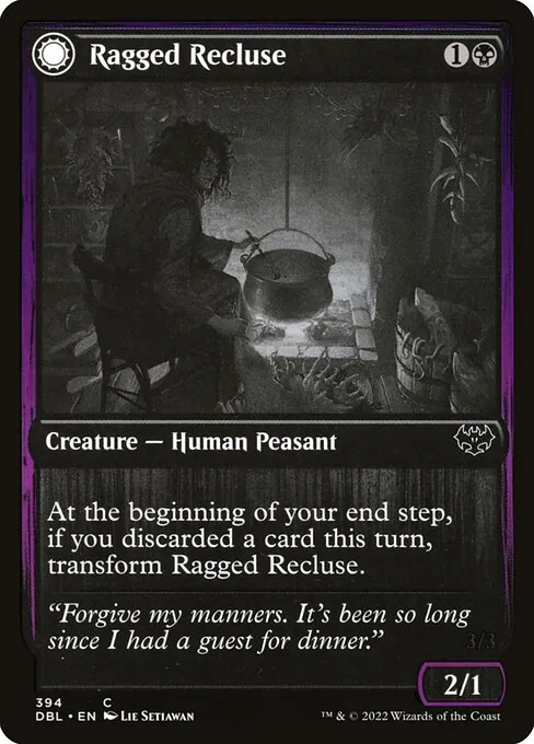 Ragged Recluse // Odious Witch 394/535