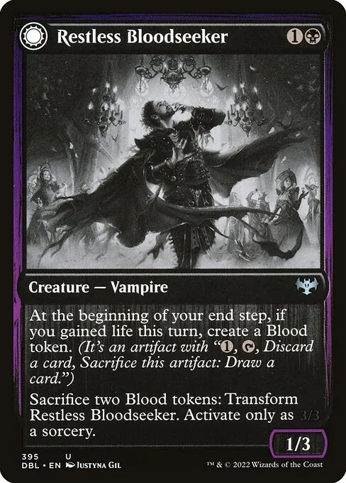Restless Bloodseeker // Bloodsoaked Reveler 395/535
