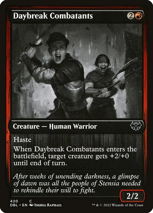 Daybreak Combatants 420/535