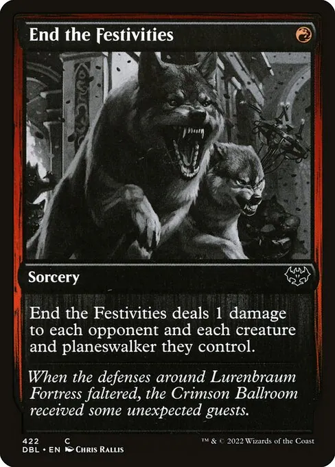 End the Festivities 422/535