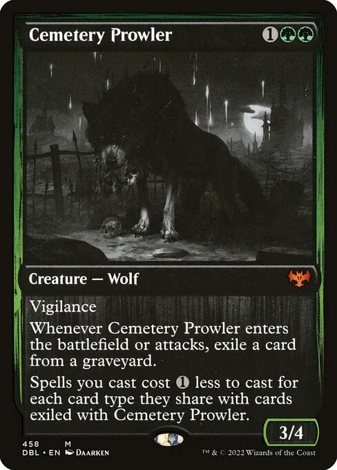 Cemetery Prowler 458/535
