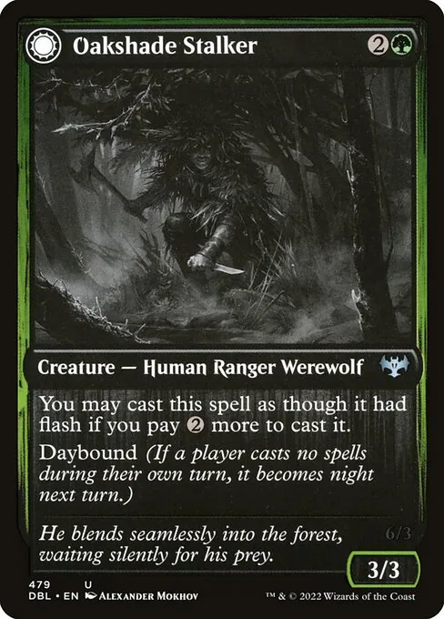 Oakshade Stalker // Moonlit Ambusher 479/535