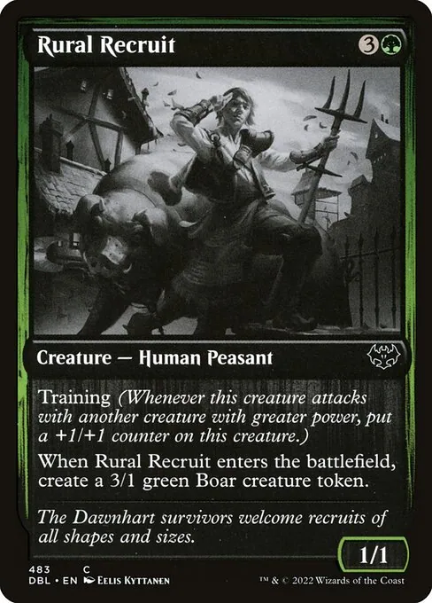 Rural Recruit 483/535