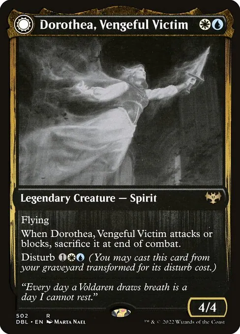 Dorothea, Vengeful Victim // Dorothea's Retribution 502/535