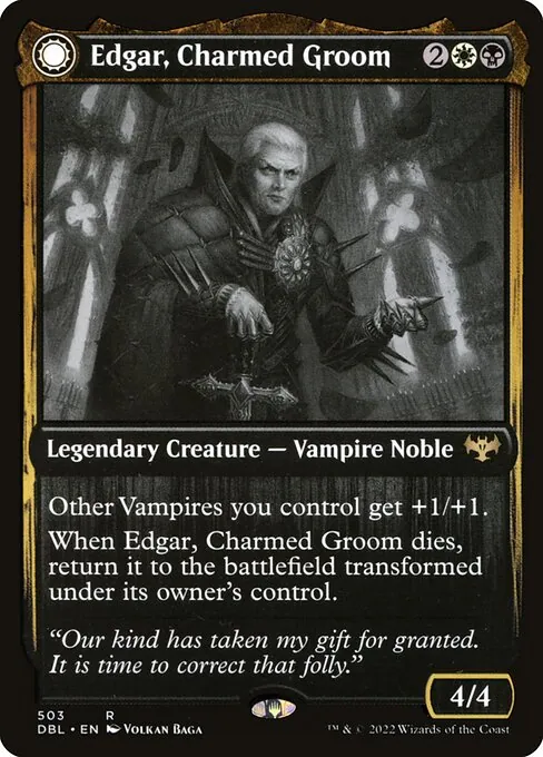 Edgar, Charmed Groom // Edgar Markov's Coffin 503/535