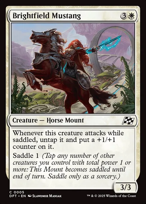 Brightfield Mustang 005/291
